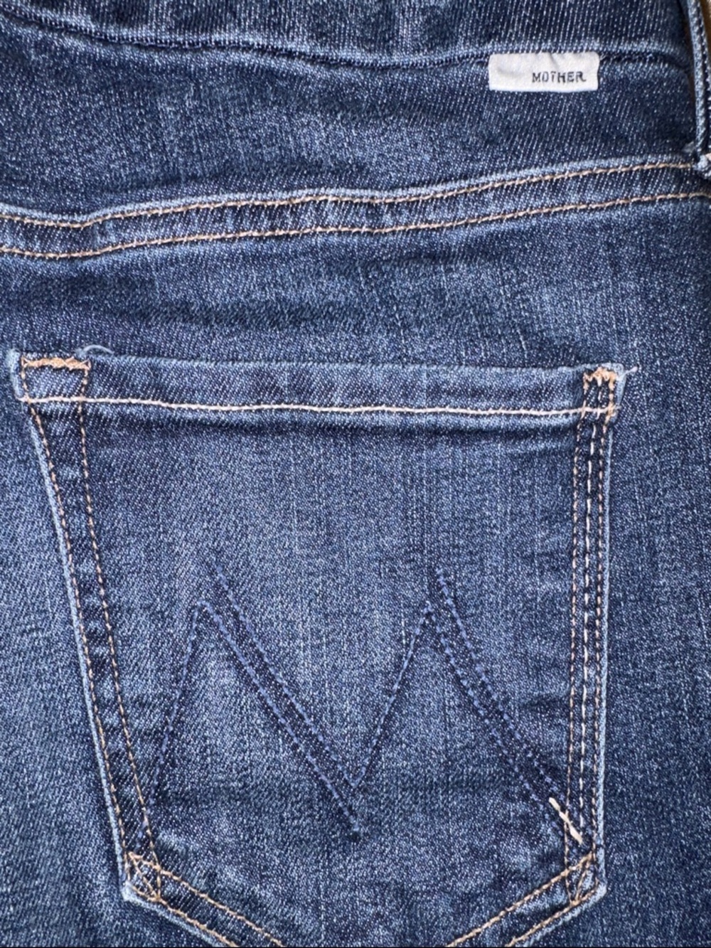 MOTHER The Looker Crop Switch it up  Denim Jeans 27 - Picture 3 of 6